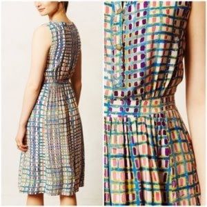 Tracy Reese Anthropologie Waterblock dress